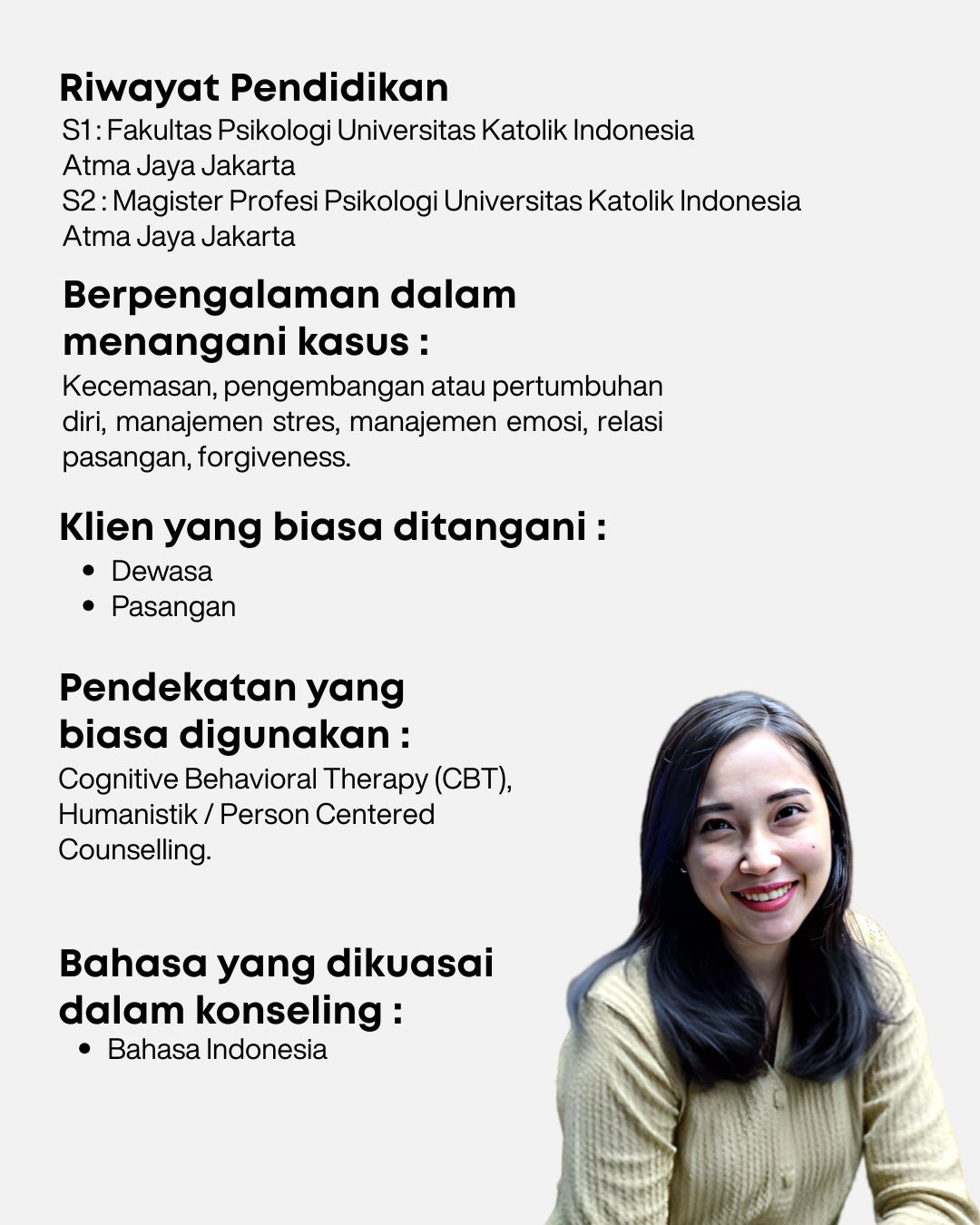 Foto 3 Konseling Pasangan dengan Prita Pradipta, M. Psi., Psikolog