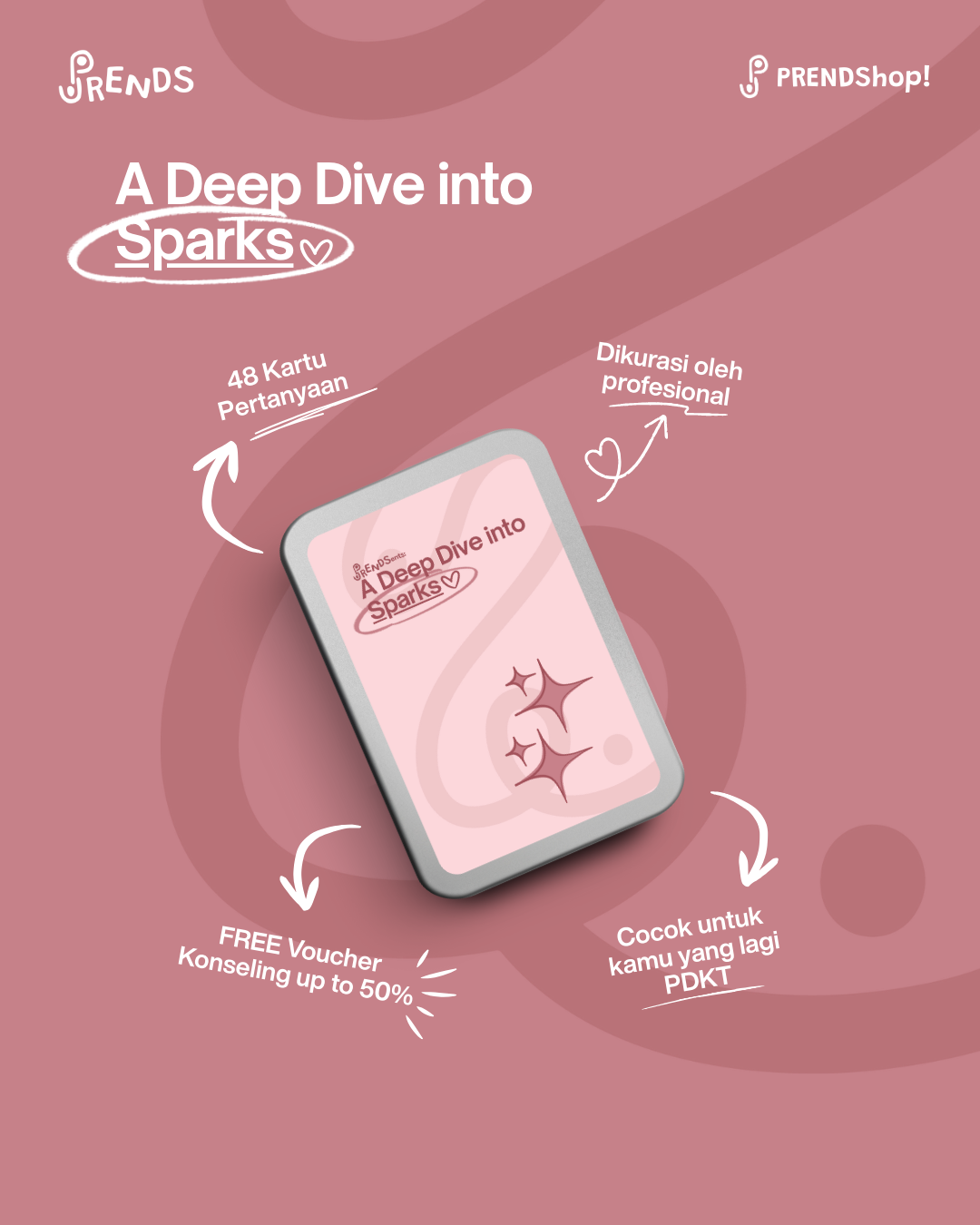 A Deep Dive into Sparks - Kartu Permainan Pengembangan Diri & Pasangan